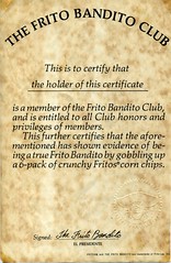 Frito Bandito Fan Club Kit
