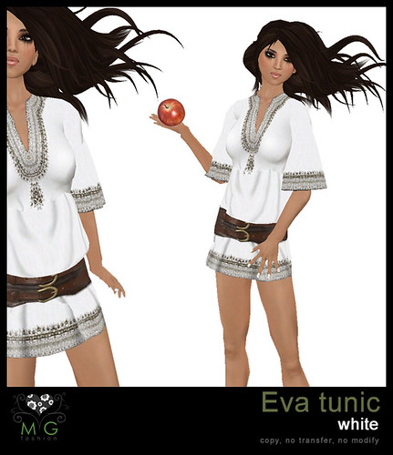 [MG fashion] Eva tunic (white)