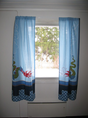 Dragon curtains