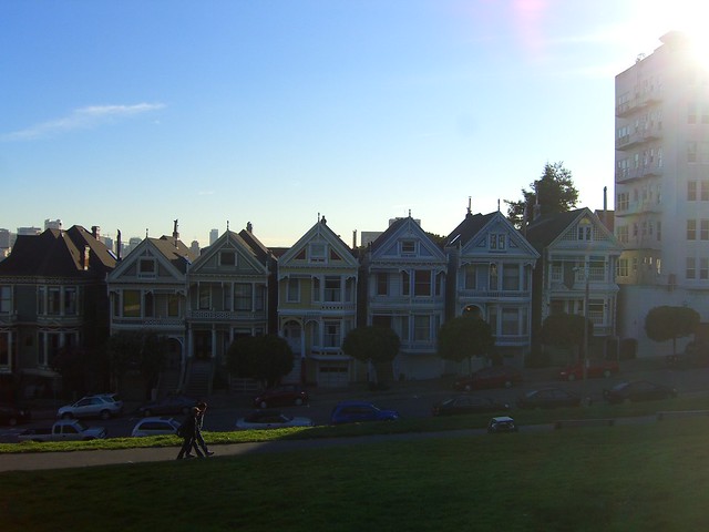 the painted ladies at sunrise by permanently scatterbrained
