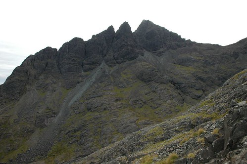 Pinnacle ridge (the climbers way up)