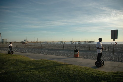 Venice Beach California Ocean Front Walk Segway