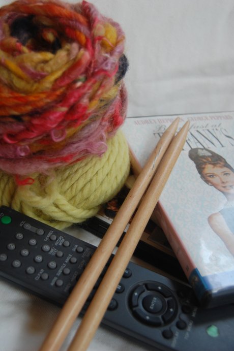 Knitting and Movies