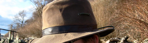 Oil Cloth Packer Hat