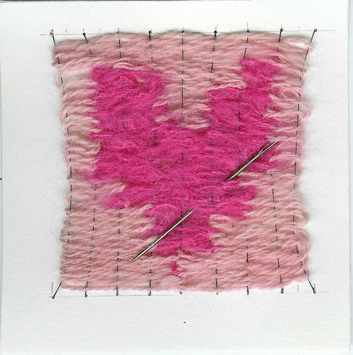 Weaving on paper