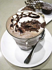Soy hot chocolate from Koko Black