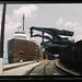 Pennsylvania R.R. ore docks, unloading ore from a lake freighter by means of 