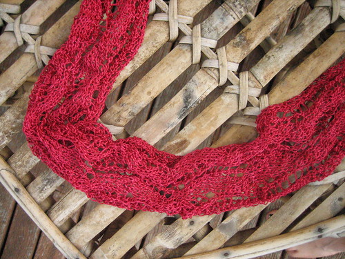 silk ribbon scarf