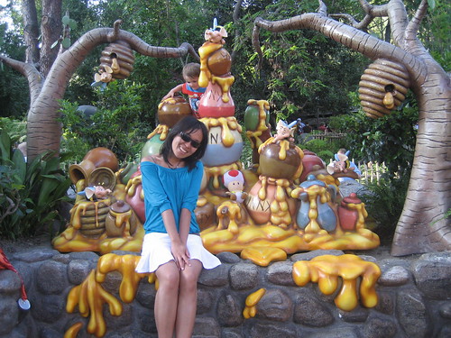 With Winnie the Pooh