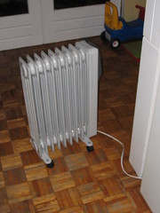 Portable radiator / oil heater ($40)