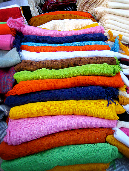 Colorul Fabric in Oaxaca
