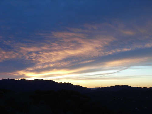 Topanga Canyon Sunset 1