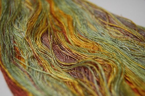 "Sunflowers" bamboo laceweight singles