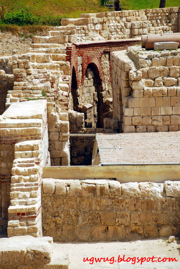 Parts of the Roman Amphitheatre