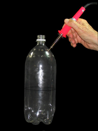 poking holes in SIP bottle