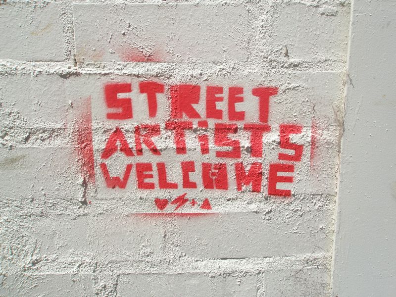 Street Art Welcome