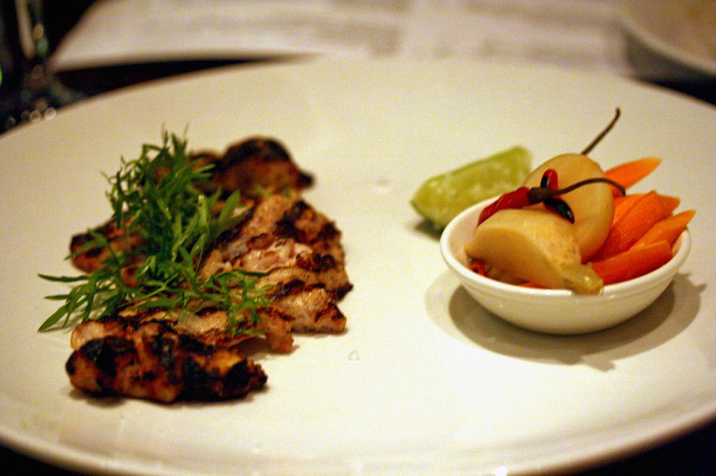 Grilled Veal Sweetbreads