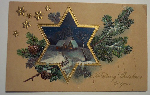 Старинные новогодние и рождественские открытки 