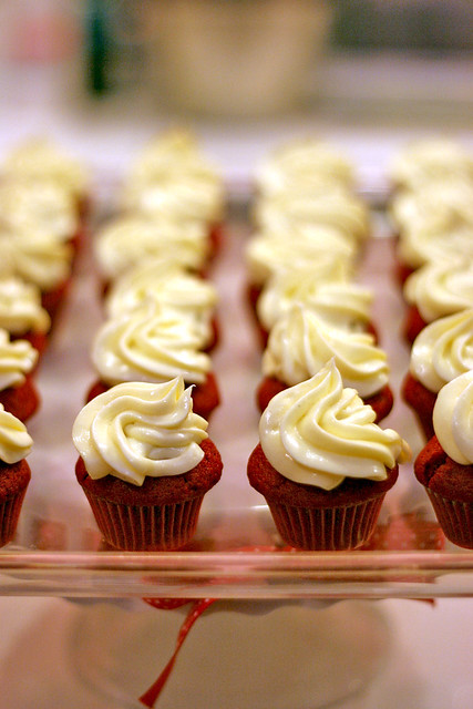 Red Velvet Cupcakes with Cream Cheese Frosting from Whips Cupcakes