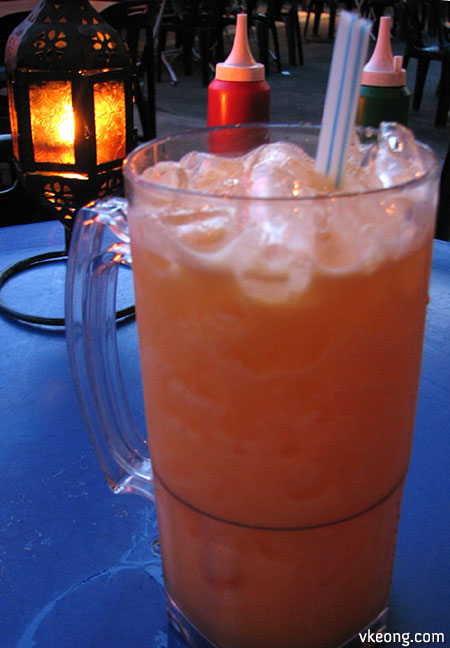 large orange juice