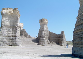 Kansas monument rocks