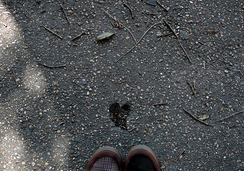corazón en el asfalto, amor por los suelos