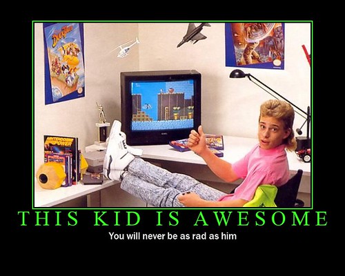 funny kid pictures. Super Awesome Rad Kid