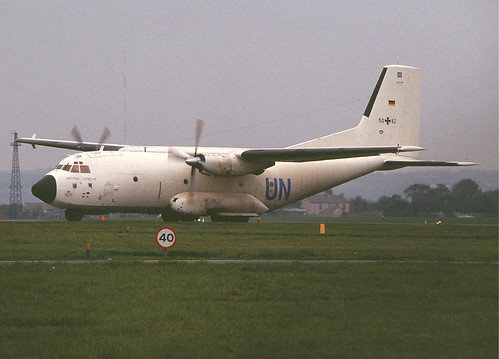 C-160D 5082 white LTG 63 St Athan 081092