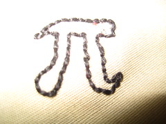 Pi embroidery - flashed
