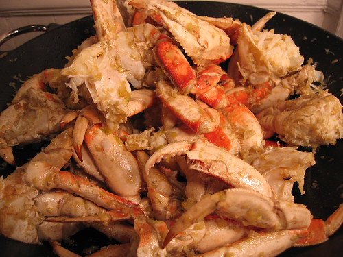 Stir-Fried Garlic Crab