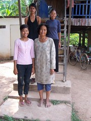 Lun Vandy with Family by cambodia4kidsorg