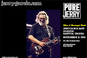 Jerry Garcia Band -- Pure Jerry 11/9/91 Hampton Coliseum