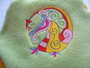 Inspired Fleece Diaper Cover - Embroidered Dragon (Med)