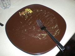 Empty plate!