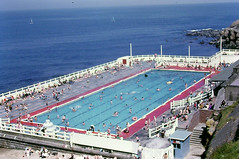 Tynemouth - outdoor swimming pool forty years ago