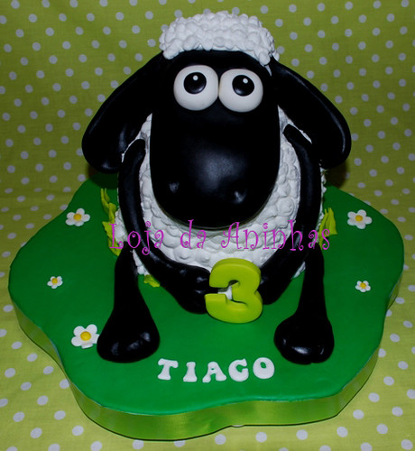 Shaun the Sheep Cake by Aninhas_lisboa