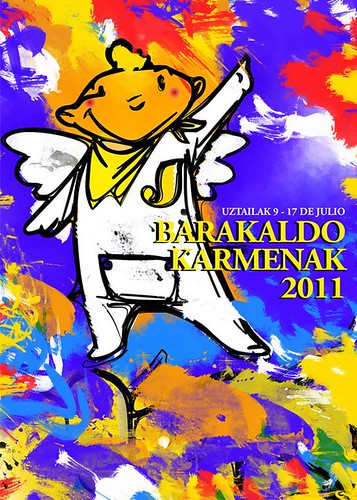 Cartel 5. Concurso Carteles de Fiestas de Barakaldo 2011