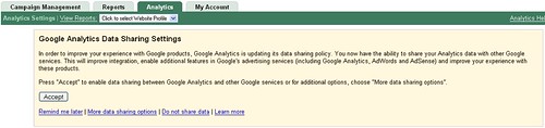Request to share Google Analytics data