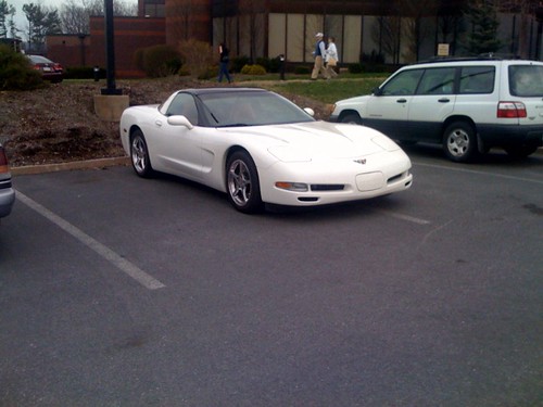 Corvette Parking Fail Lolcat