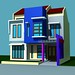 Rumah Tinggal Box Model di Villa Nusa Indah 3 by Indograha Arsitama Desain & Build