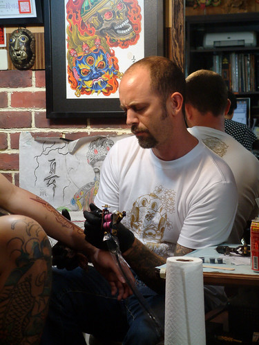 chris garver tattoos. Chris Tattooing Adrian