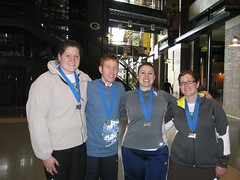 All 4 1/2 Marathon runners!!