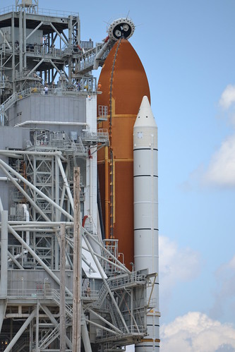 Endeavour, with the RSS in place