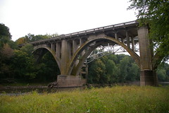 Old bridge, Monocacy River, Frederick, Maryland