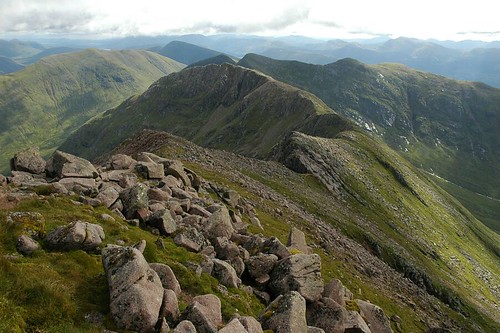 Stob Diamh down the ridge from Cruachan