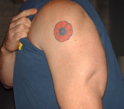 kori emailed me a photo of her poppy tattoo – isn't it beautiful? as a