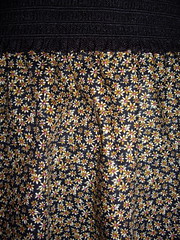Mum's spring floral skirt