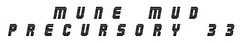 Precursory 33 logo