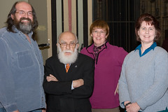 Randi with Springfield Skeptics and Freethinkers