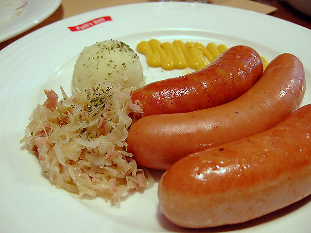 Mixed sausages